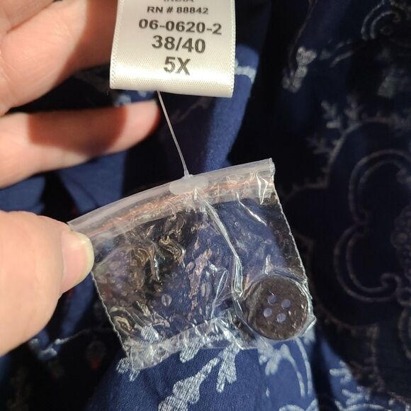 Only Necessites Floral Navy 5x Dress - Picture 7 of 8